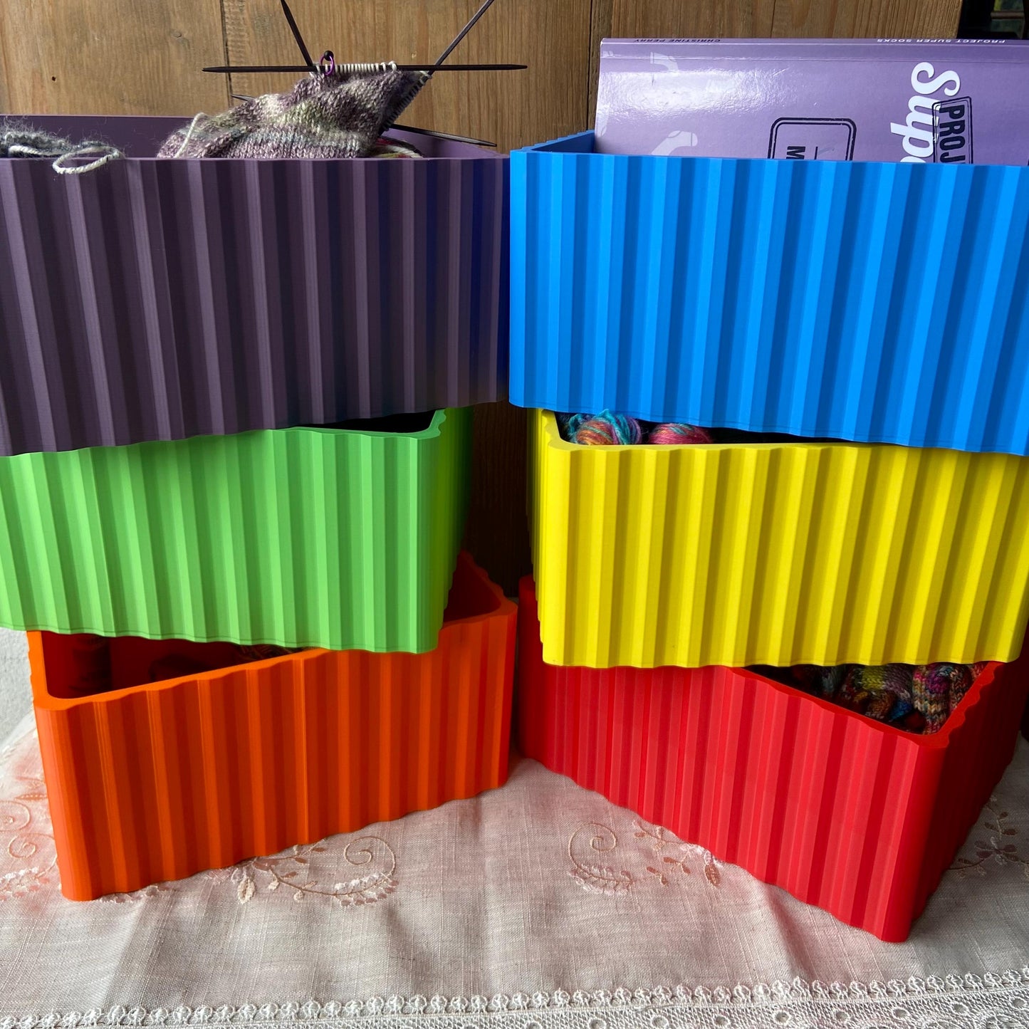 3d printed Yarn Storage Box